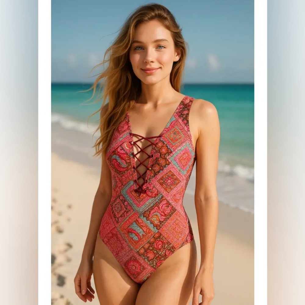 Victoria’s Secret plunge v neck bathing suit